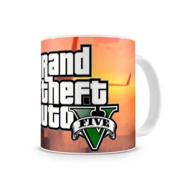 Imagem de Caneca GTA V Logo - Starnerd