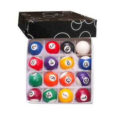 Imagem de Mini Bolas de Bilhar | Bolas Brancas para Mesa de Bilhar,16 Peças Mini Portátil Educativo Para Crianças Meninos Meninas