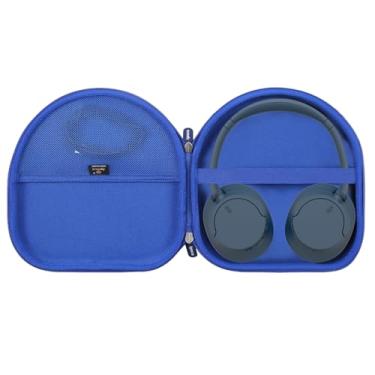 Imagem de Aproca Capa portátil azul para fones de ouvido sem fio Sony WH-CH720N / Anker Soundcore Space One com cancelamento de ruído (apenas capa)