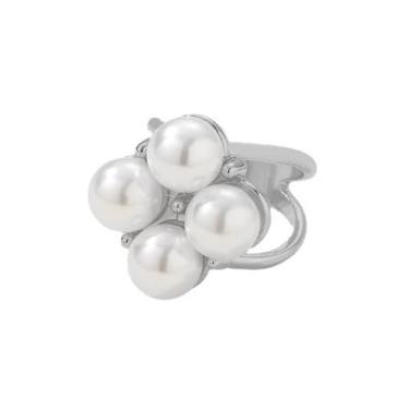 Imagem de Cachecol de seda de flor de pérola sintética com clipe para mulheres, cachecóis, xale, camiseta, moda, minimalista, exclusivo, fecho de ouro/prata, suporte para vestidos, acessórios de roupas, joias