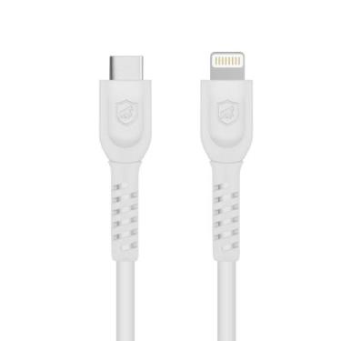 Imagem de Cabo Dual Shock Lightning / Type C Branco - 1,2m (MFI Homologado) - GS