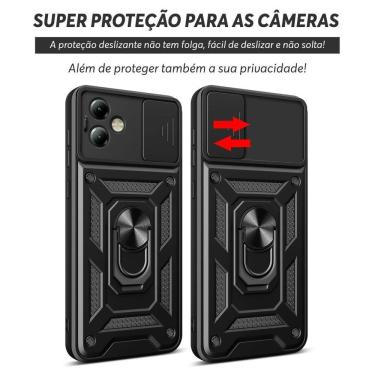 Imagem de Capa Case para Moto G14 - Resistente Anti Impacto - Preto