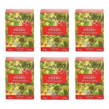Imagem de Kit Sabonete Granado Gerânio Bourbon 90g Glicerina Vegetal