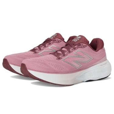 Imagem de New Balance Fresh Foam X 880 V15 Tênis de corrida feminino, Borgonha lavado/caramelo rosa/prata metálico, 9 Wide