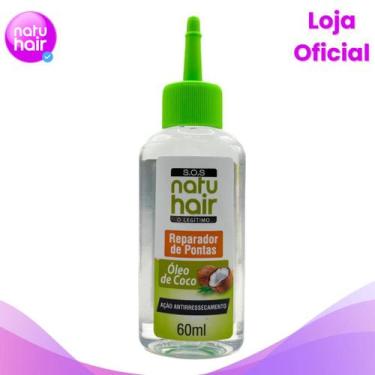 Imagem de Reparador de pontas Natuhair Óleo de Coco 60ml - Natuhair Cosméticos