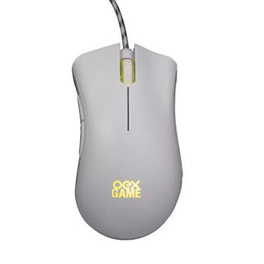 Imagem de OEX GAME Mouse Gamer Branco - BOREAL MS319 - LED - 5 BOTOES - 7.200 DPI - Pixart 3212