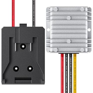 Imagem de Vibit Conversor abaixador de 20 V para 12 V para bateria Dewalt, adaptador de energia DC, transformador redutor de tensão 180 W, regulador conversor de bucha para carrinho de golfe RC carro caminhão