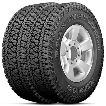 Imagem de Kit 2 Pneu Aro 14 175/70R14 Kumho Road Venture AT51 88T TL