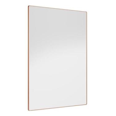 Imagem de Espelho Decorativo Star Com Moldura - Black House Decor, Cobre Rosê