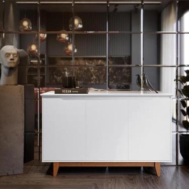 Imagem de Aparador de Porta Buffet 3 Portas 100% MDF Moderno Flow - Anyben,  Bra