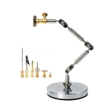 Imagem de HUIZHITENGDA Kits de animação de stop motion, braço da plataforma com 5 conectores Armature Rigging System, suporte de tiro macro, colchetes de fixação para figuras, estatuetas de argila, modelos