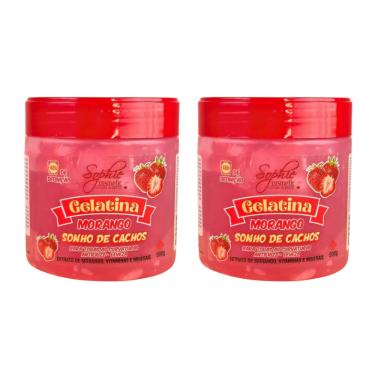 Imagem de Kit 2 Gelatina Capilar Sonho de Cachos Sophie Cosmetic
