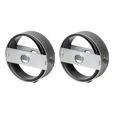 Imagem de 2X Kit 2 Caixa Com Mola Reforçada Porta De Aço Enrolar 3,0