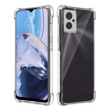 Imagem de [GL CASES] Capinha Moto G14 Capa Motorola Moto G14 Slim Clear Anti Impacto Reforçada Silicone Transparente Case Flexível Anti Choque Encaixe Preciso Com Proteção Para Câmera e Tela