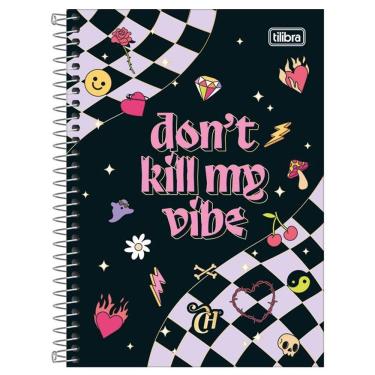 Imagem de Caderno espiral capa dura 1/4 80 fls Capricho Tilibra