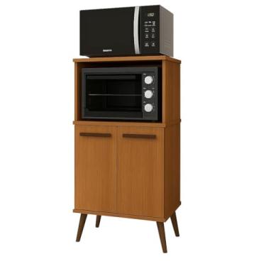 Imagem de Balcão para Microondas e Forno Lisboa - Cedro