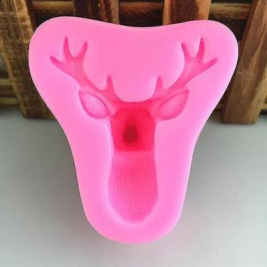 Imagem de Panelas de bolo moldam o novo molde de gesso em forma de cabeça de vea