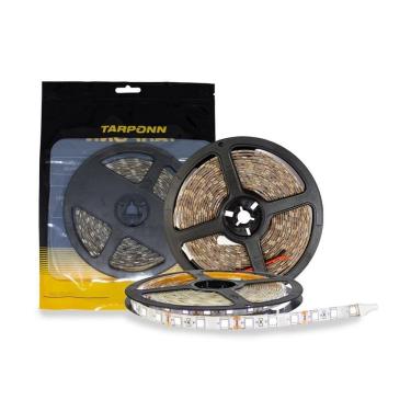 Imagem de Fita De Led 5050 6000K 5M 300 Leds Dupla Face Silicone 12V