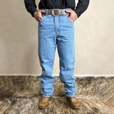 Imagem de Calça Country Jeans Masculina Cowboy Rodeio Texana Grossa - Paint Hors