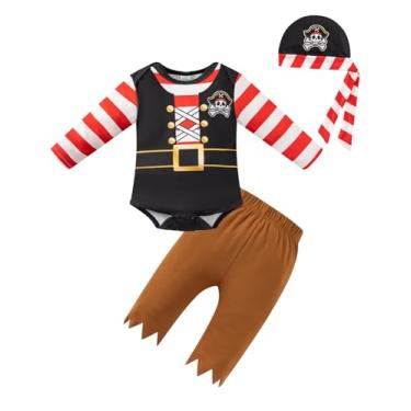 Imagem de Roupa de pirata para bebês meninos (0 a 3 meses)