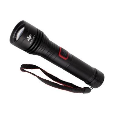 Imagem de Lanterna Tática LED Recarregável 10W c/ Switch Remoto SDJ-41 - Albatro