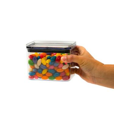 Imagem de Pote de acrílico 800ml com tampa hermético quadrado - Tüd - TUD, U, TR