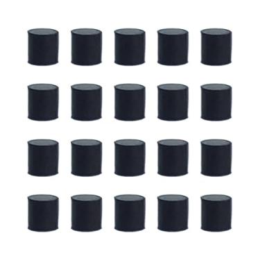 Imagem de 20 peças de diâmetro 5 mm válvulas rotor silicone buffering stop tuba válvulas rotor silicone bumper stop música instrumento parte