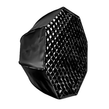 Imagem de SOU FOTO Softbox Octagonal 120cm Bowens com Grid e Dupla Tela Difusora SBB-120G2 para Estúdio