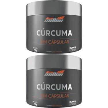 Imagem de Kit 2X Cúrcuma - 120 Cápsulas - New Millen-Masculino