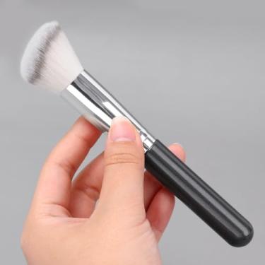 Imagem de 1 pincel de maquiagem angular profissional para contorno e corretivo para esculpir o rosto e beleza ferramentas cosméticas, estilo 1
