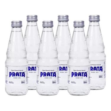 Imagem de ÁGUA MINERAL SEM GÁS PRATA COM ROSCA 300ML PACK C/6UNID