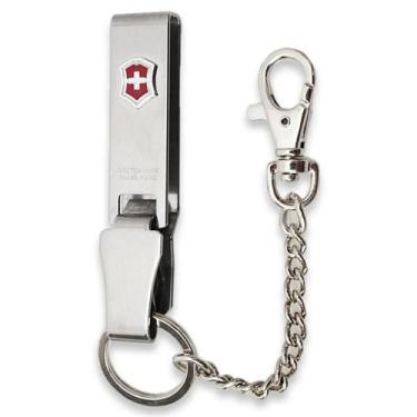 Imagem de Chaveiro Multiclip Cromado Com Mosquetão Victorinox