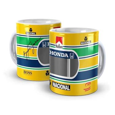 Imagem de Caneca Ayrton Senna Fórmula 1 F1