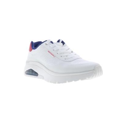 Imagem de Skechers Tênis masculino Uno Flex-Spring on Air, Branco/azul marinho/vermelho, 46