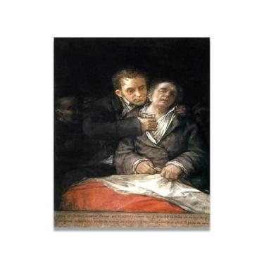 Imagem de LKXGRRSFG Doctor CareFrancisco De Goya Impressão em tela romântica espanhola - Obra-prima do influente pintor romântico 69,8 x 104,9 cm sem moldura