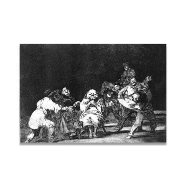 Imagem de LKXGRRSFG Tela de arte romântica LoyaltyFrancisco De Goya - Inspirado pelo mestre que moldou a arte moderna 59,9 x 75 cm sem moldura