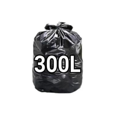 Imagem de Saco De Lixo Preto Reforçado 300l Reciclagem Coleta - 100un - Higipack