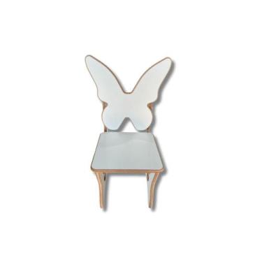 Imagem de Cadeira infantil borboleta em mdf - J TEIXEIRA MOVEIS
