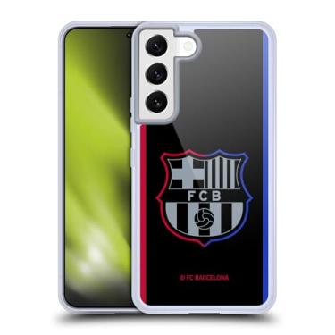 Imagem de Head Case Designs Capa de gel oficialmente licenciada pelo FC Barcelona Away 2024/25 Crest Kit [proteção de grau militar] compatível com Samsung Galaxy S22 5G e compatível com MagSafe