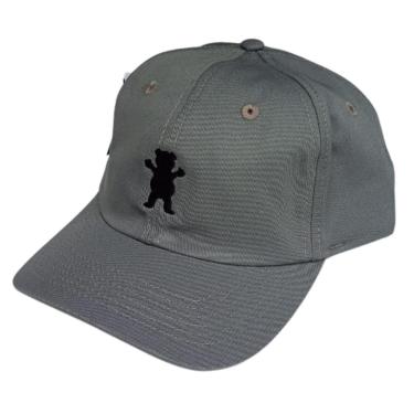 Imagem de Boné Aba Curva Grizzly - Cinza-Masculino