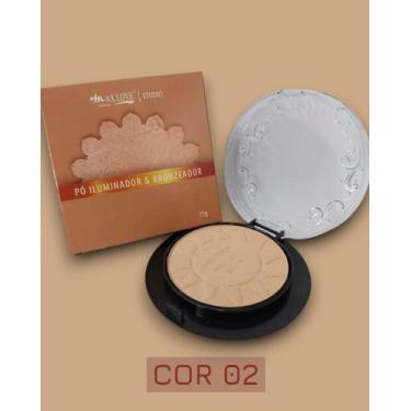 Imagem de Pó Iluminador & Bronzeador Max Love - Bronze Natural Radiante Cor:2208