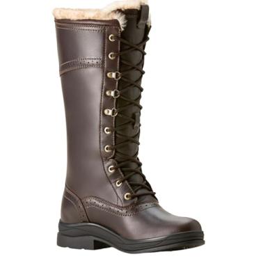 Imagem de Ariat Bota feminina Wythburn Ii Sherpa impermeável Western, Mocha escura, 34