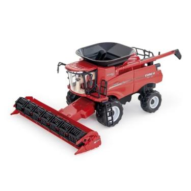 Imagem de Miniatura Colheitadeira Case Axial-Flow 9250 Usual Brinquedos Pneus Emborrachados Escala 1/42