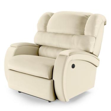 Imagem de Poltrona Do Papai Reclinável Napoli Controle Power Elétrico Usb Pu Fh1 Bege