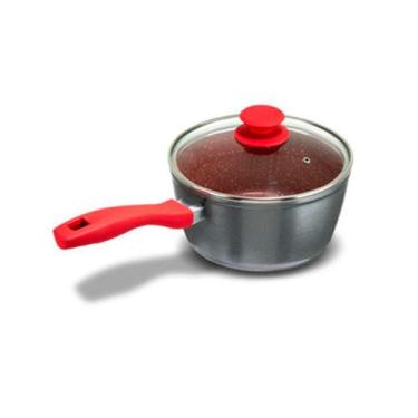 Imagem de Panela 22cm Tampa de Vidro Revestimento Cerâmica Redstone PPN22A Philc