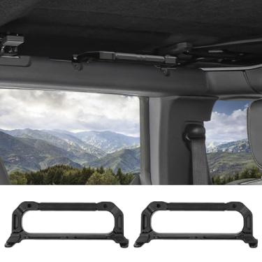 Imagem de Mabett Alças Traseiras De Liga Alumínio Para Ford Bronco 2024, 2023, 2022, 2021, 2/4 Portas, Alça Proteção Em Metal, Durável, 2 Peças Acessórios