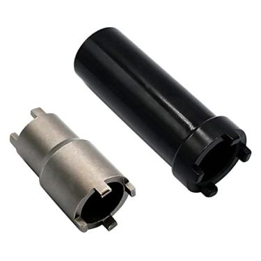 Imagem de ZPFLL Ferramenta de remoção de chave de embreagem para iniciantes e ferramenta de remoção de embreagem de porca de trava de 20 mm e 24 mm para scooter GY6 125 150cc ATV ciclomotor Dirt Bike
