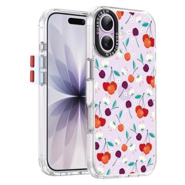 Imagem de GuardCrew Capa para iPhone 17, [proteção contra quedas de grau militar de 3,5 m à prova de colisão] [antiamarelamento e anti-descasca] Capa de telefone fina transparente à prova de choque TPU para