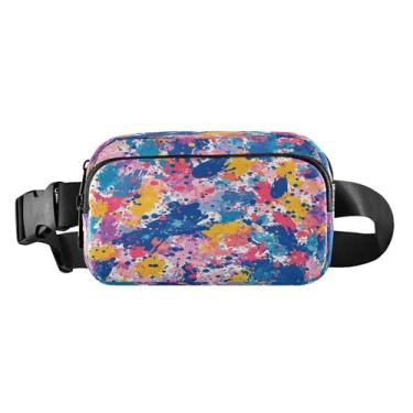 Imagem de CEBUGI Pochetes de caminhada para homens e mulheres, pochetes modernas resistentes à água com cinto ajustável para treino, viagem, corrida