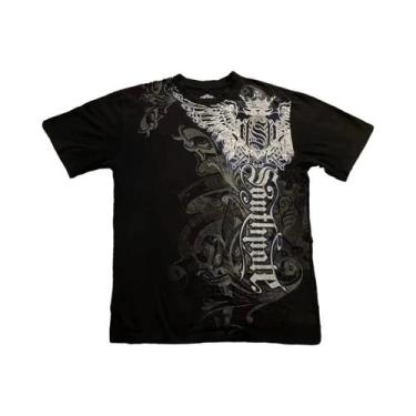 Imagem de Camiseta Unissex Oversized Estilo Gótico Y2K Com Estampa Clássica, Gol